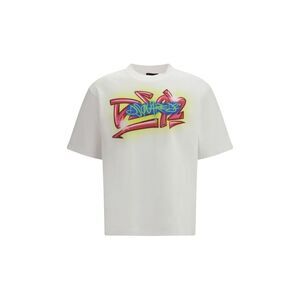 Dsquared² White Cotton Men's T-Shirt
